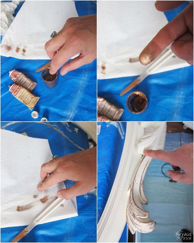 ornate mirror makeover, home decor