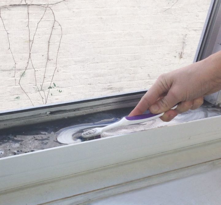 clean your window tracks, cleaning tips