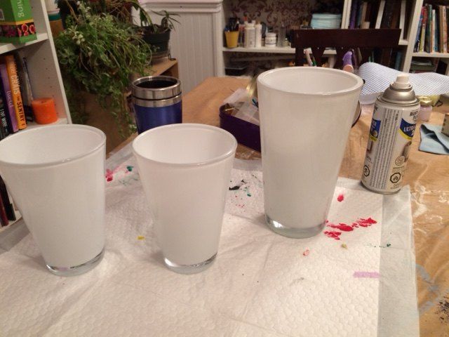 black and white lily vases, flowers, gardening